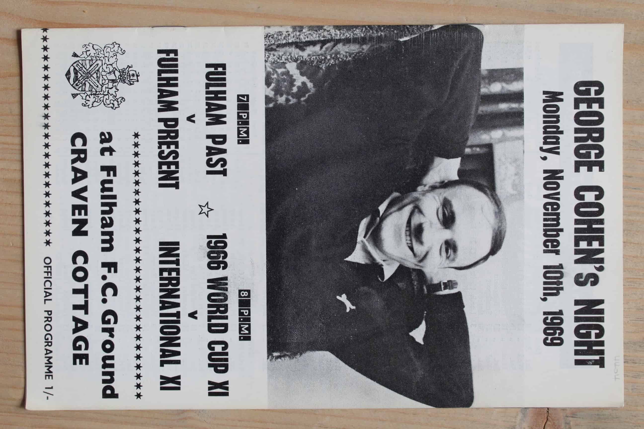 Fulham (Past) v Fulham (Present)